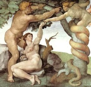 Michelangelo Adamo e Eva