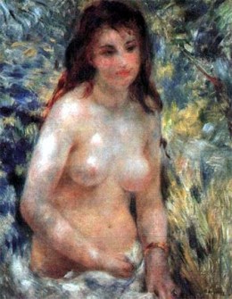 Torso di giovane ragazza al sole - Renoir